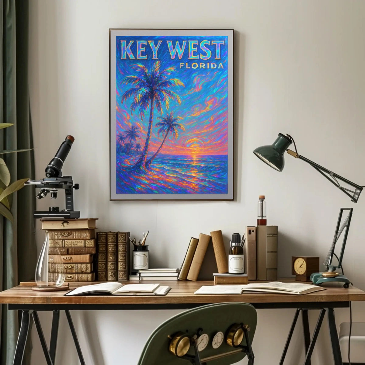 Key West, Florida Sunset Poster