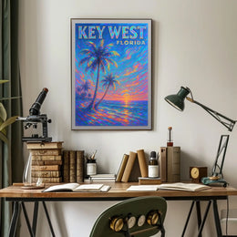 Key West, Florida Sunset Poster