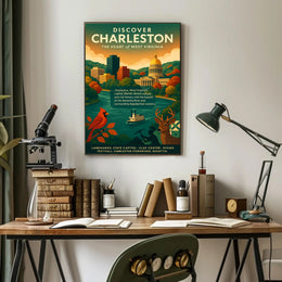 Discover Charleston Poster PosterGoat