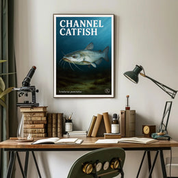 Channel Catfish Poster PosterGoat