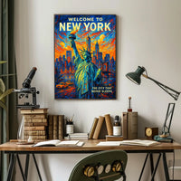 Welcome to New York Poster PosterGoat