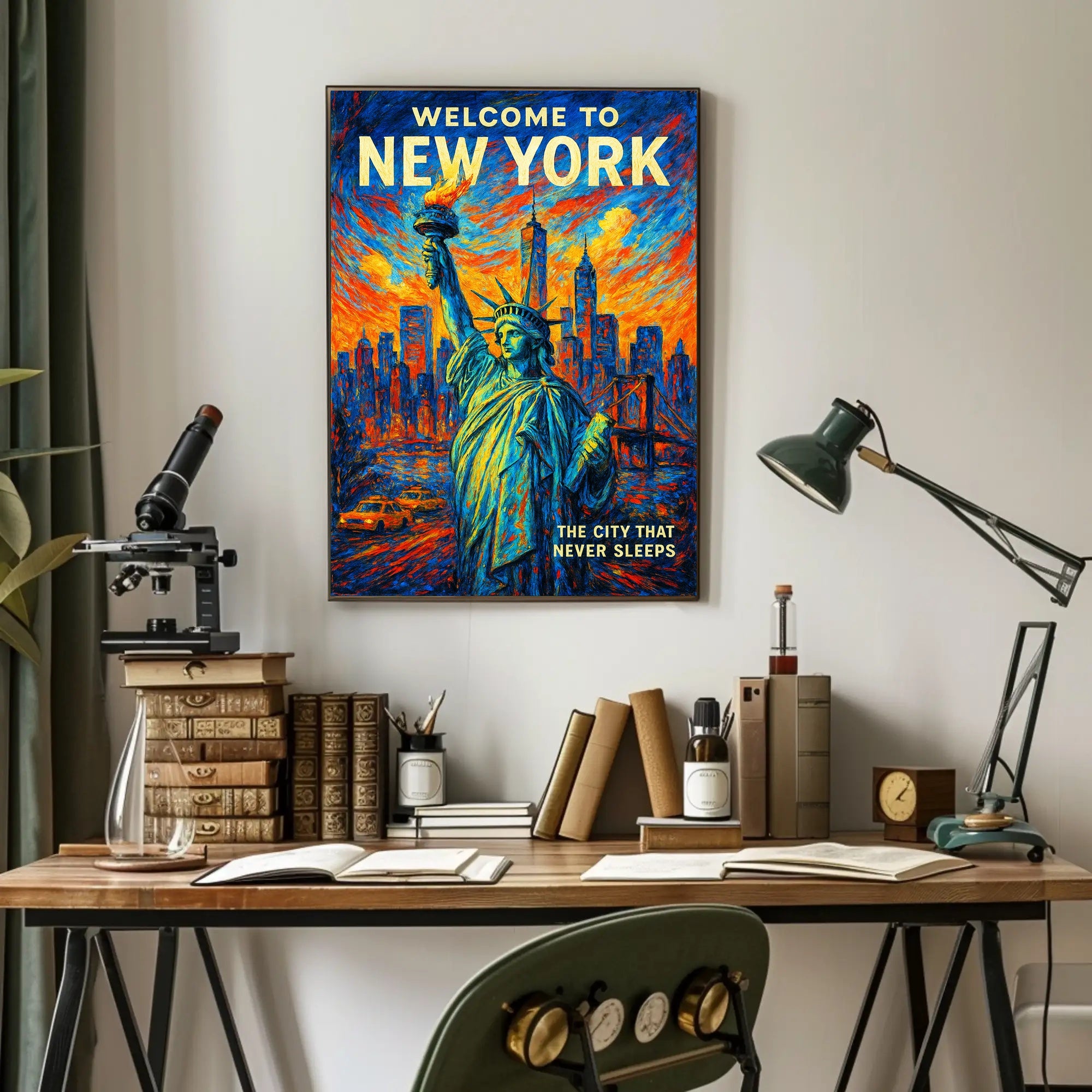 Welcome to New York Poster PosterGoat