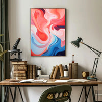 Abstract Fluidity Abstract Poster