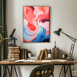 Abstract Fluidity Abstract Poster