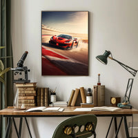 Racing Elegance Poster PosterGoat