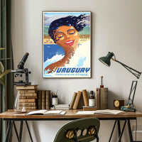 Uruguay Frescura De Océano Poster