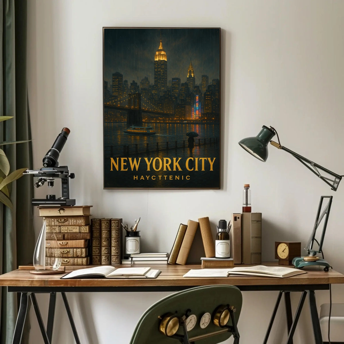 New York City Skyline Poster