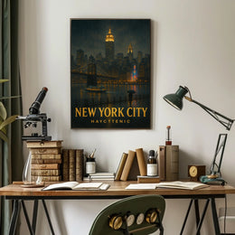 New York City Skyline Poster