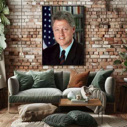 William Clinton 42nd President Of The United States Photo