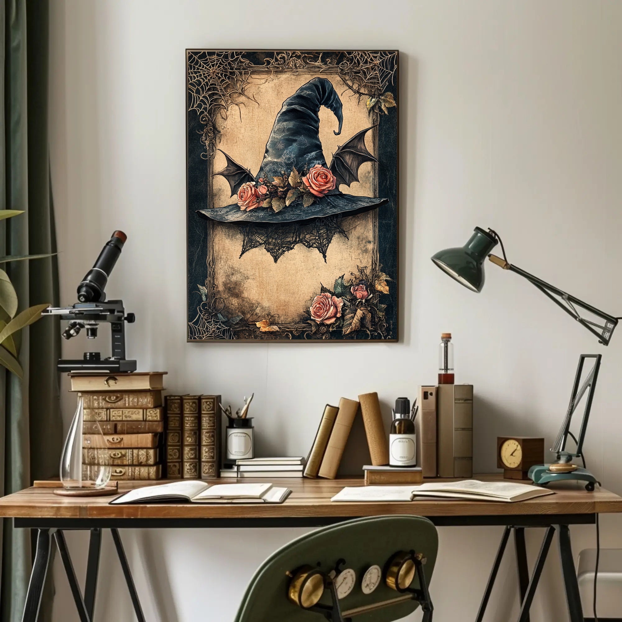 Enchanted WitchS Hat Poster