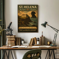 St. Helena An Island of Isolation Poster