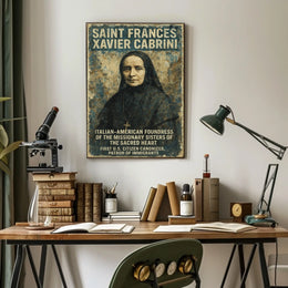 Saint Frances Xavier Cabrini Poster