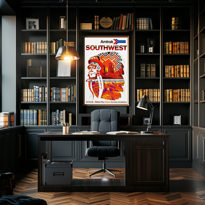 Amtrak Southwest Travel Poster