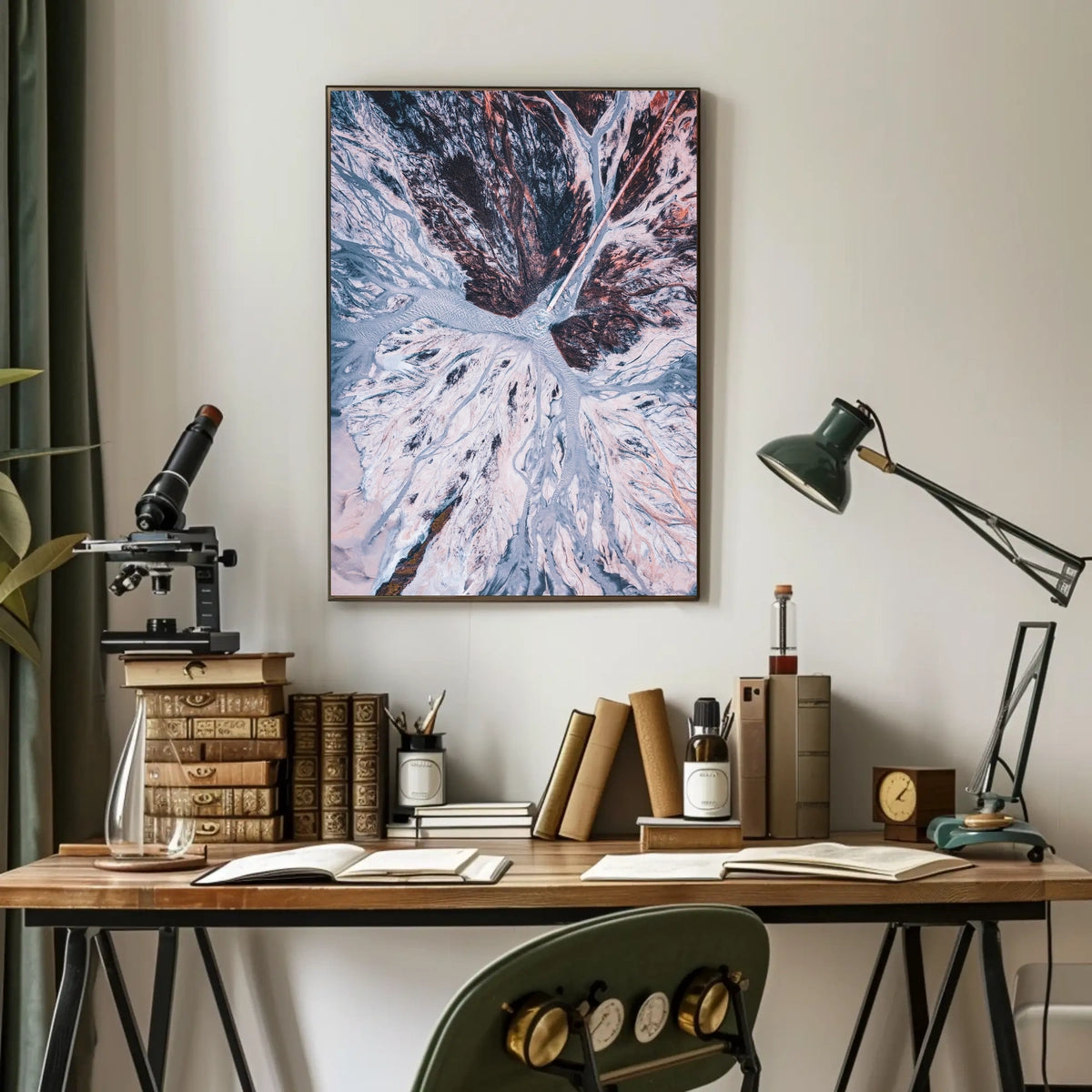 Abstract Earth Patterns Abstract Poster