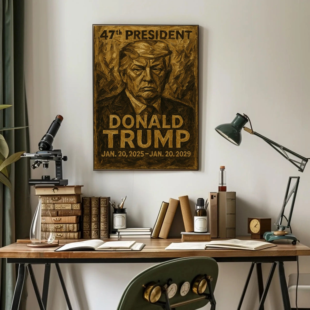 Donald Trump 47th President Poster