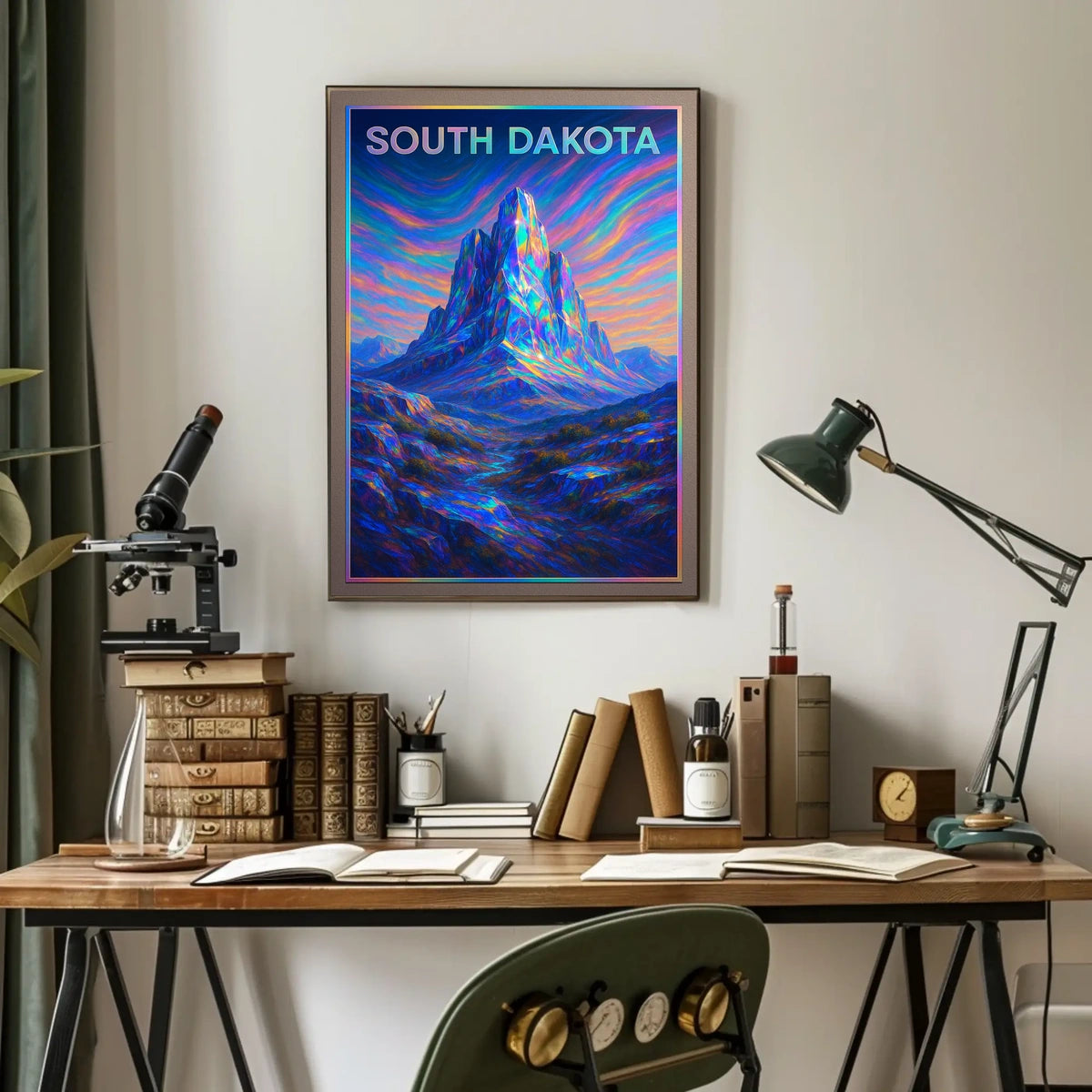South Dakota Landscape Poster