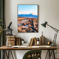 Serene Mountain Landscape Poster