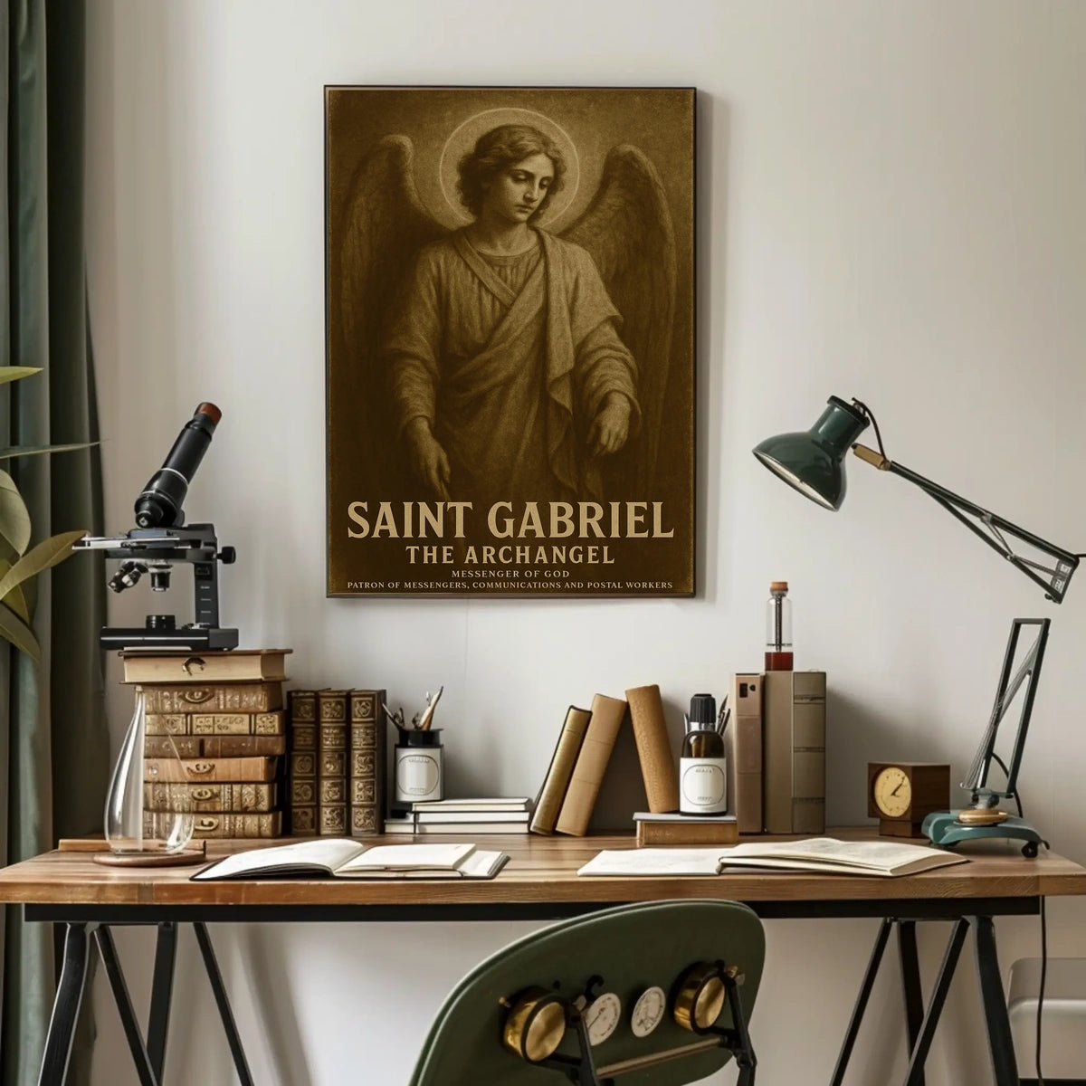 Saint Gabriel The Archangel Poster