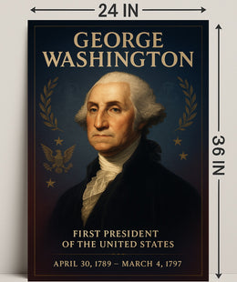George Washington 1st President Poster PosterGoat
