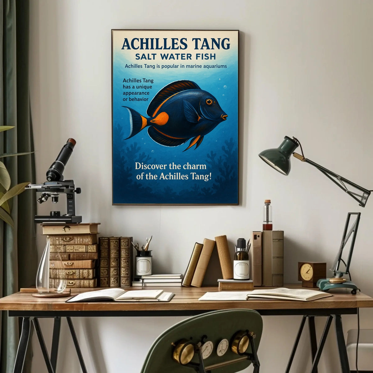 Discover the Charm of the Achilles Tang Poster