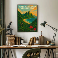 American Samoa National Park Poster