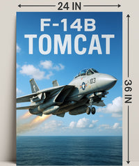F-14B Tomcat Poster PosterGoat