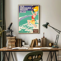 Old Orchard Beach Boston And Maine Poster