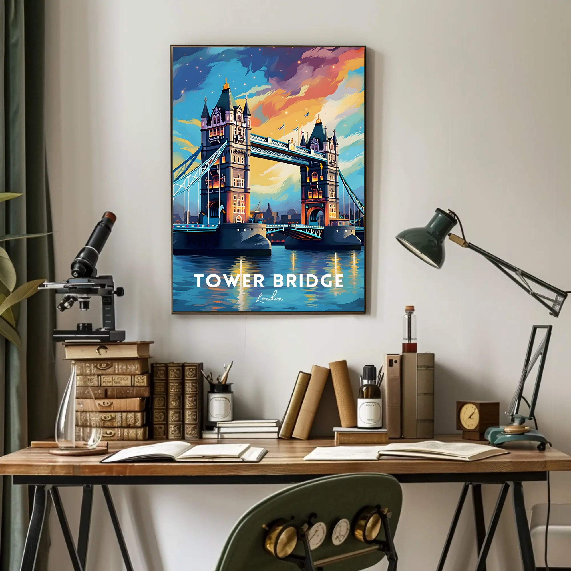 Tower Bridge Dreamscape London Urban or Cityscape Poster