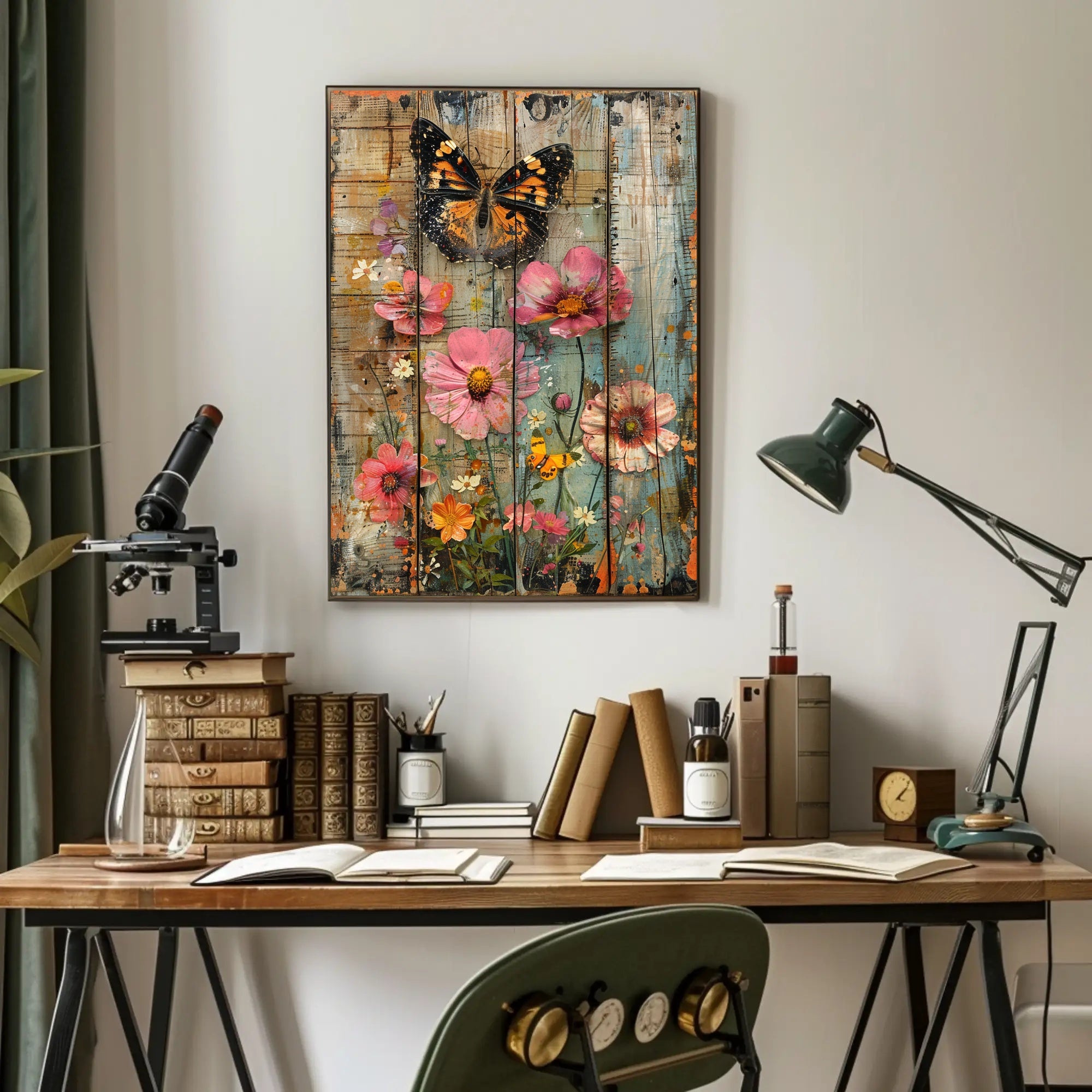 Vibrant Nature Collage Poster PosterGoat