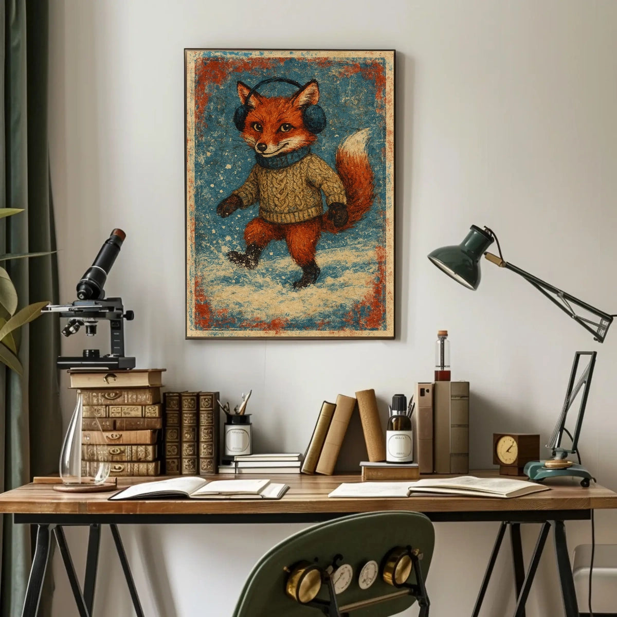 Fox Forest Poster