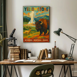Yellowstone National Park Poster