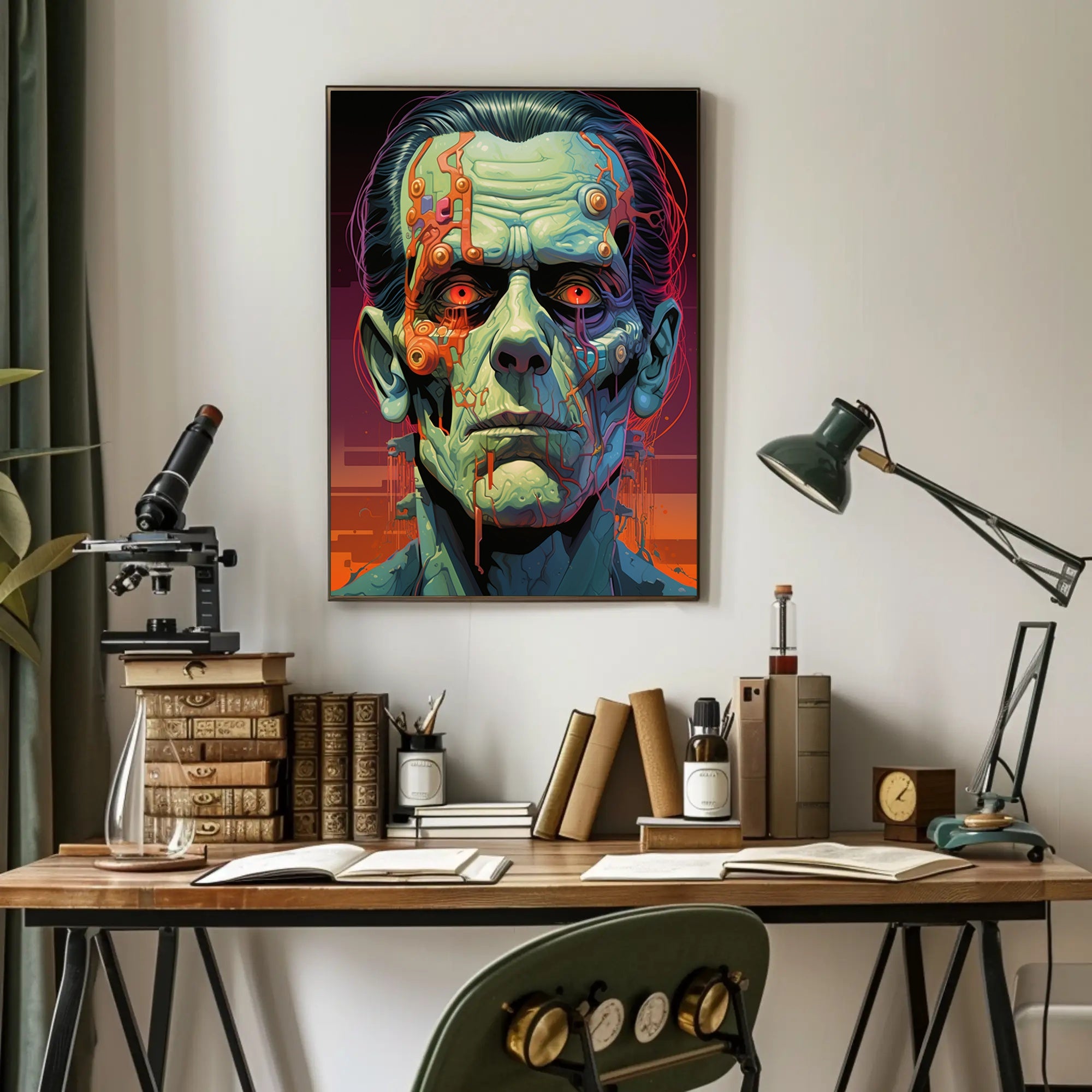 Cybernetic Frankenstein Poster PosterGoat