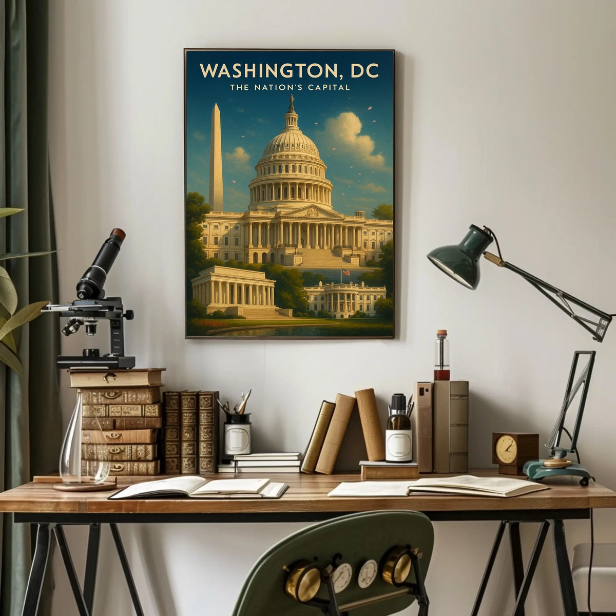 Washington, DC The Nations Capital Poster