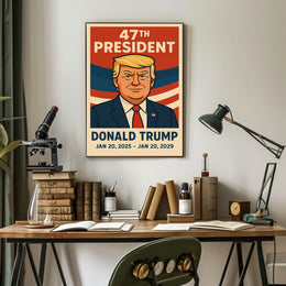 Donald Trump The Pinnacle of Leadership Poster