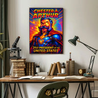 Chester A. Arthur 21st President Poster PosterGoat