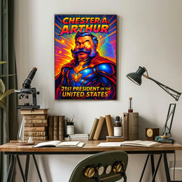 Chester A. Arthur 21st President Poster PosterGoat