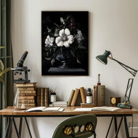 Floral Still Life Art Print: Artistic Poster PosterGoat