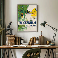 Twickenham By Tram Poster