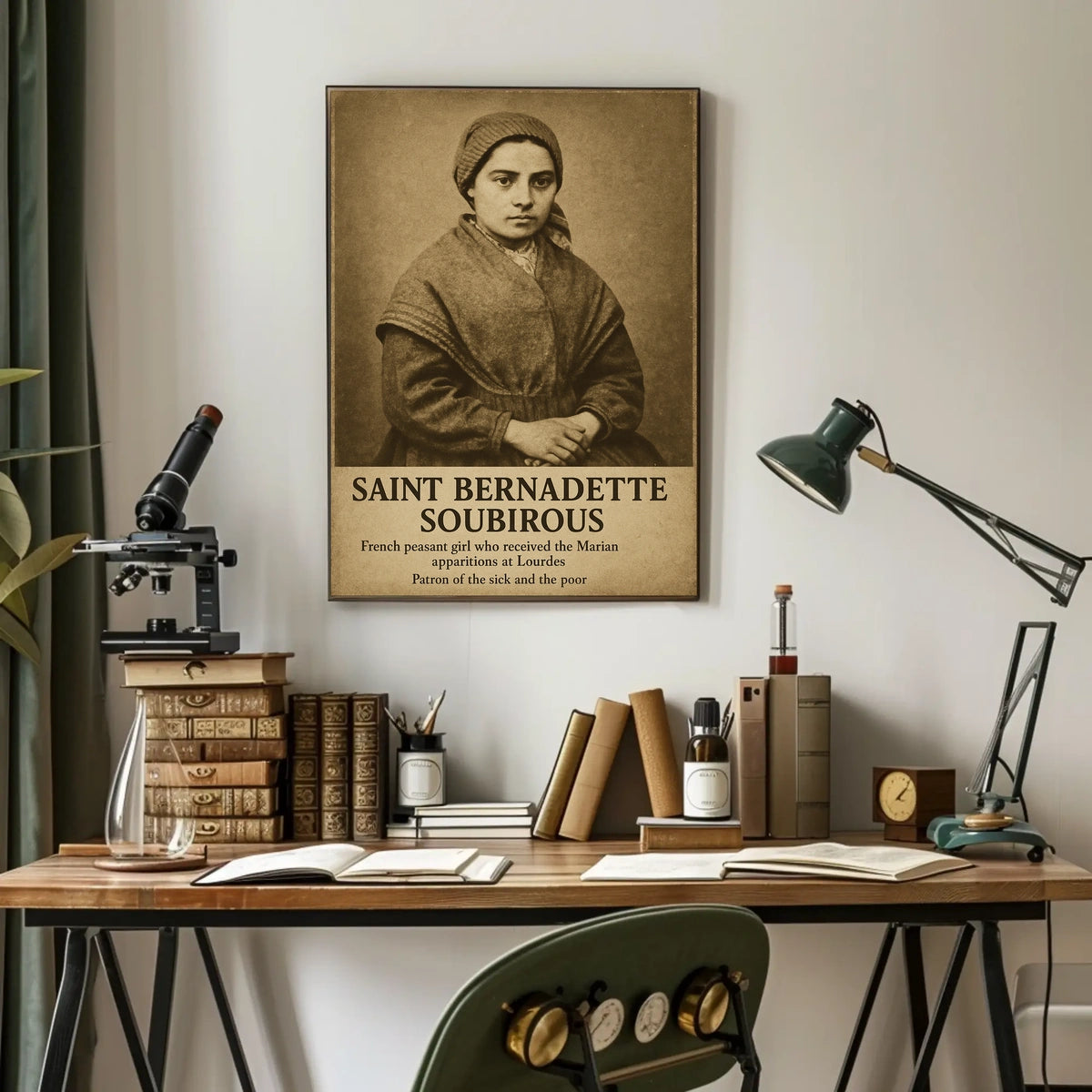 Saint Bernadette Soubirous Poster