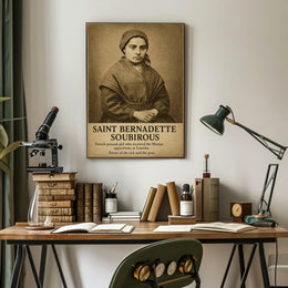 Saint Bernadette Soubirous Poster
