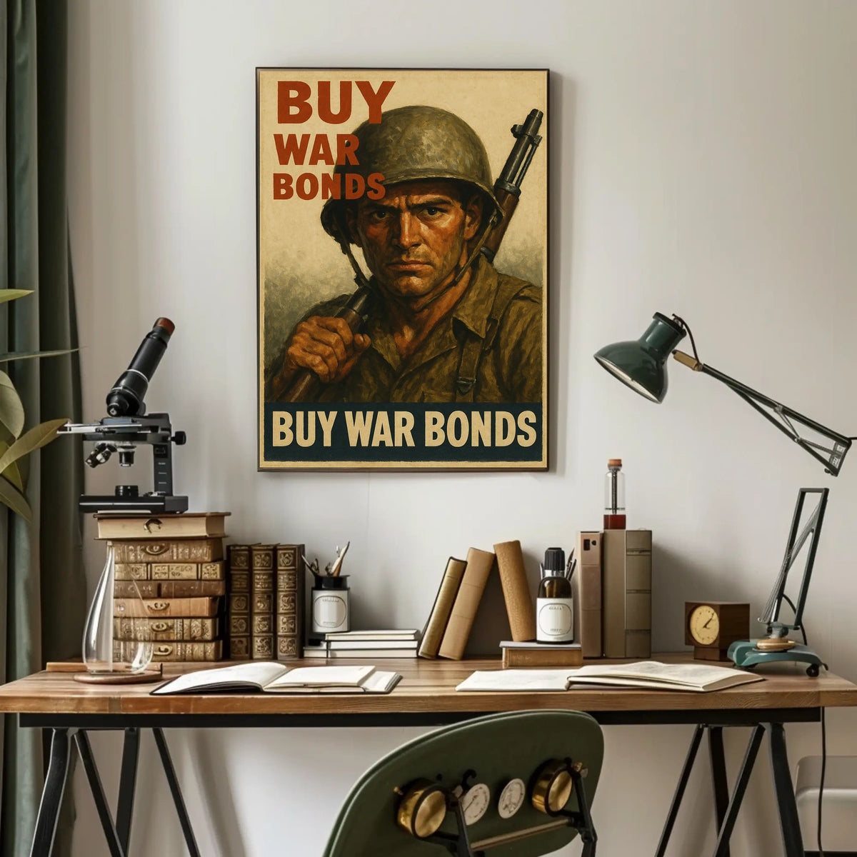 Buy War Bonds Poster
