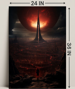 The Tower Of Dystopia Poster
