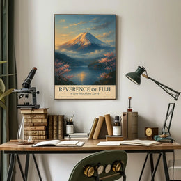 Reverence of Fuji Poster