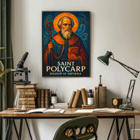 Saint Polycarp Bishop of Smyrna Poster