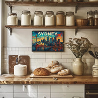 Sydney Skyline Poster