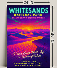 Whitesands National Park Poster PosterGoat