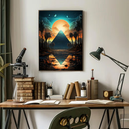 Celestial Reflections Poster