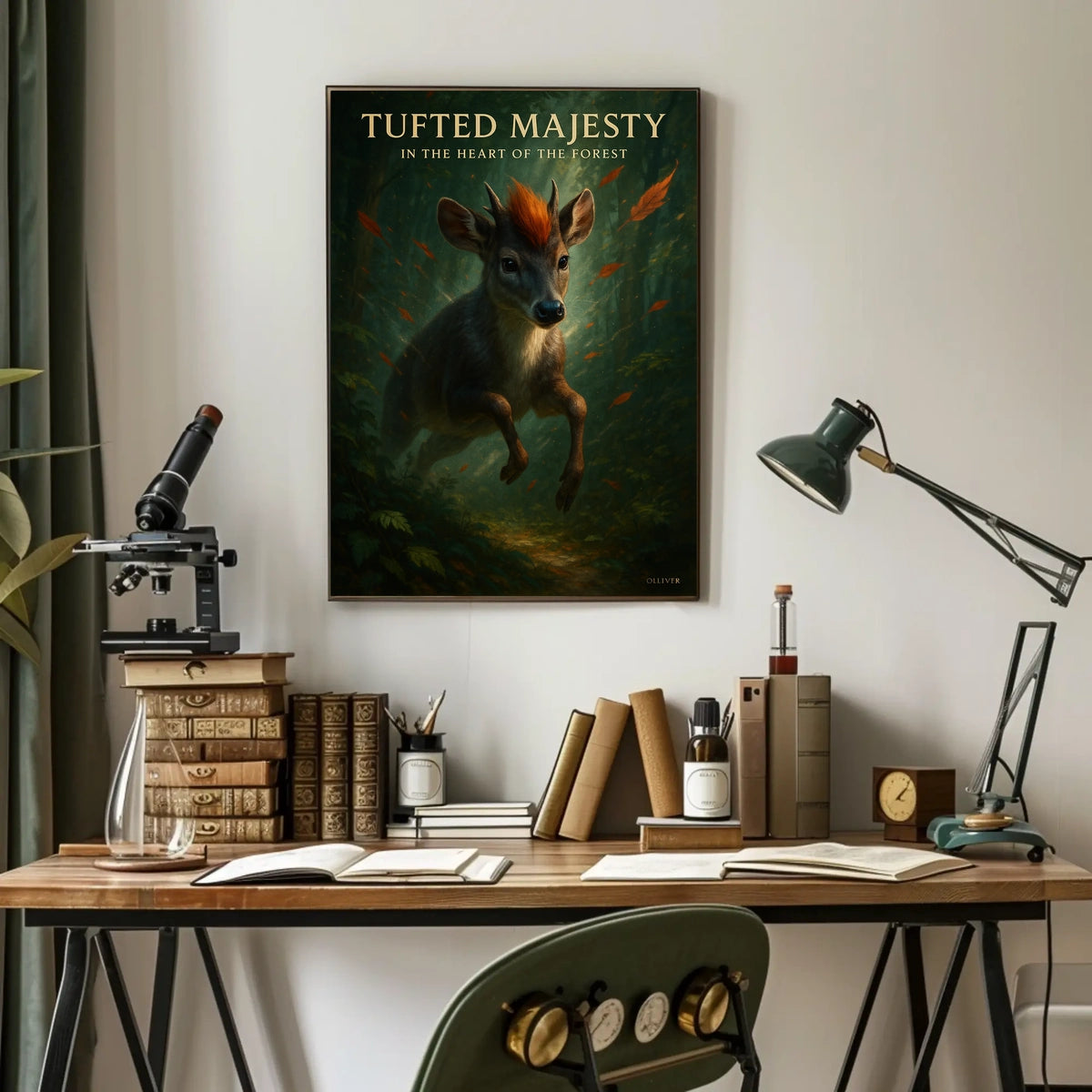 Tufted Majesty Poster