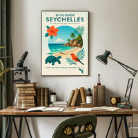 Discover Seychelles  A Paradise of Diversity Poster PosterGoat