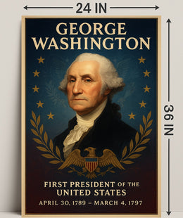 George Washington 1st President Poster PosterGoat